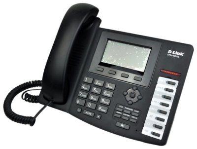    D-Link DPH-400S SIP Business VoIP Phone, up to 3 SIP accounts, 2x10/100BASE-TX