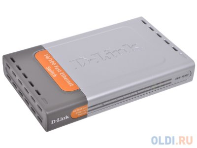    D-Link Switch DES-1008F   7  10/100Base-TX + 1  100BASE-FX