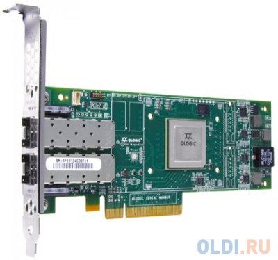    HP QW972A StoreFabric SN1000Q 16GB 2-port PCIe Fibre Channel Host Bus Adapter