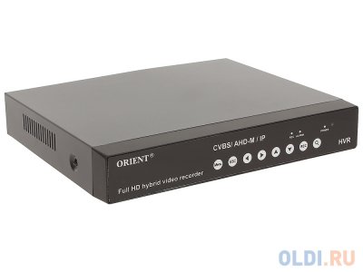    ORIENT HVR-9104AHD 4xCVBS 960H/ 4xAHD-M 720p/ 9xIP 1080p,   ,