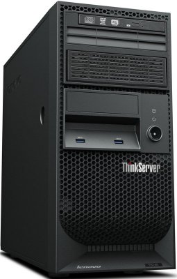    Lenovo ThinkServer TS140 E3-1225v3 NHP Tower(4U)/Xeon4C 3.2GHz(8Mb)/1x4GbUD(1600)/RAID(Onboar
