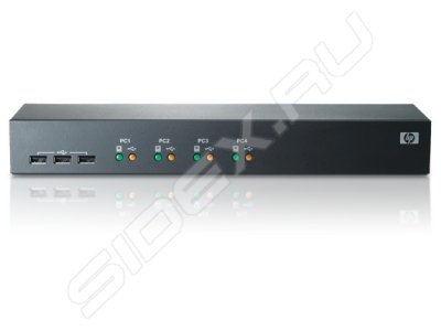    HP 1x4 USB/PS2 KVM Cnsl Switch (AF611A)