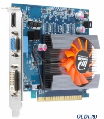   Inno3D N630-3DDV-D5CX  PCI-E GeForce GT 630 1GB GDDR3 64bit 40nm 900/1800MHz DVI(HDCP)/HDM
