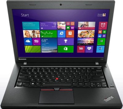    Lenovo ThinkPad L450 Core i5 5200U/8Gb/SSD180Gb/Intel HD Graphics 5500/14"/HD/3G/Windows 7 P