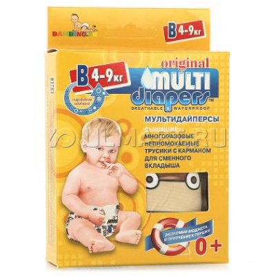    Multi-Diapers Original M (4-9 ), 1 