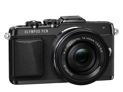    Olympus PEN E-PL6 Double Kit 14-42 mm II R & 40-150 mm R Black-Black-Black