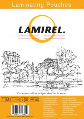      Fellowes Lamirel LA-7865901 A3 125  100 