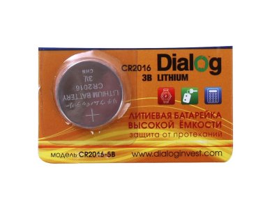    CR2016 - Dialog CR2016 5V (1 )