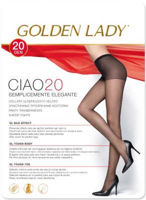    Golden Lady Ciao  5  20 Den Nero