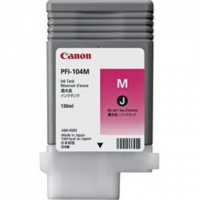   PFI-104M (3631B001)  Canon Magenta  IPF-500/600/700