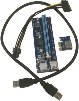    RiserCard FOXLINE RC-006C (+  USB 3.0,  SATA Power-6 pin PCI-E,  PCI-