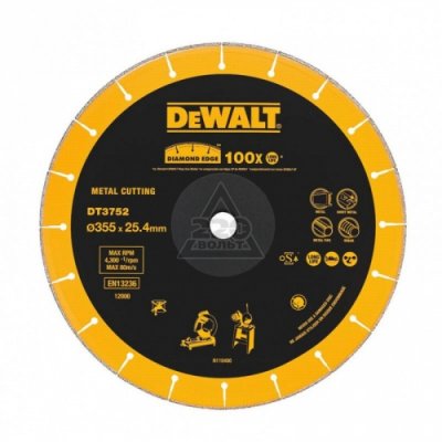    DeWALT 355x25.4x1.6  ,  