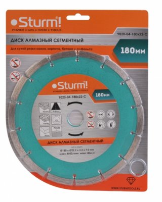    Sturm 9020-04-180x22-C