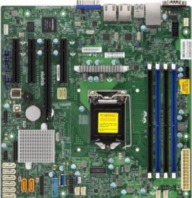     Supermicro MBD-X11SSM-F-O 1xLGA1151, C236, Xeon E3-1200 v5, mATX, 4xDIMM (up to 64GB), 1x