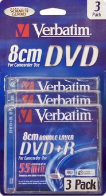   DVD+R  Verbatim 2,6Gb 2.4x 3 . CakeBox (043629)