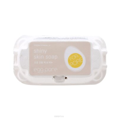   TonyMoly -    Egg Pore Shiny Skin Soap, 50 *2 