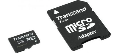     Transcend MicroSD(TransFlash) 2Gb Transcend +  SD/ TS2GUSD