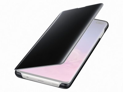     Samsung Galaxy S10 Plus Clear View Cover Black EF-ZG975CBEGRU