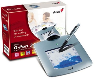      Genius G-EasyPen 340 3"x4", USB, Black ( G-Pen 340 )