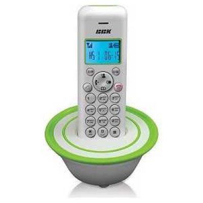 Товар почтой Телефон DECT BBK BKD-815 RU, белый и зеленый BKD-815 RU W/G.