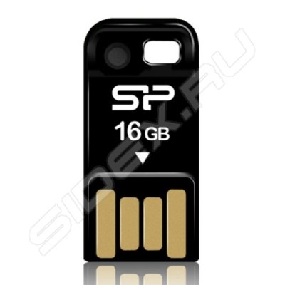    USB Flash Drive Silicon Power 16Gb Blaze B20 Black USB 3.0 (SP016GBUF3B20V1K)