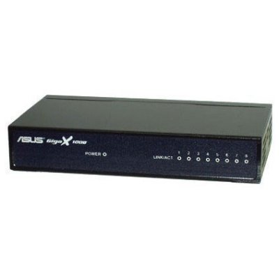    ASUS GigaX 1008B/V4 Fast E-net Switch 8 port (8UTP 10/100Mbps)