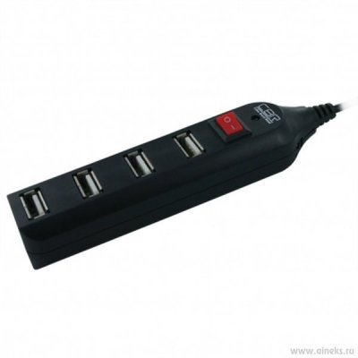    USB 2.0 CBR CH-123 4 ports Black