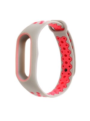    Activ for Xiaomi Mi Band 2 Sport N Silicone Grey-Pink 83781