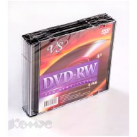   Vs DVD-RW 4,7 GB 4x CB/10 X10