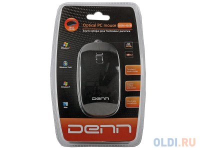    Denn DOM416B USB,  , , 3 , 800 DPI, 1,5 