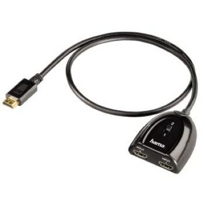    Hama Switcher 2x1 HDMI(m)-2HDMI(f) 