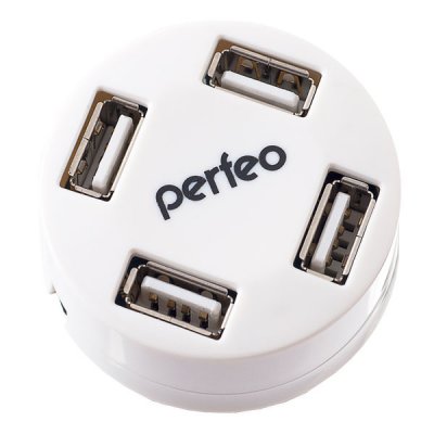    USB Perfeo PF-VI-H025 White