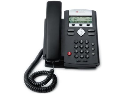   Polycom 2200-15810-025    SoundPoint IP 321, 2-line IP desktop phone with facto