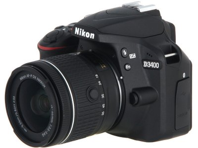    Nikon D3300 Black KIT (18-55mm AF-P nonVR 24,7Mp, 3" LCD)