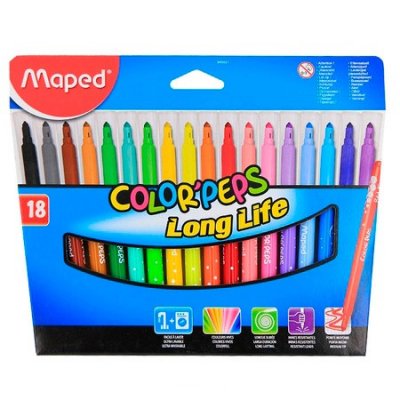    Maped Color’Peps  . .       18 