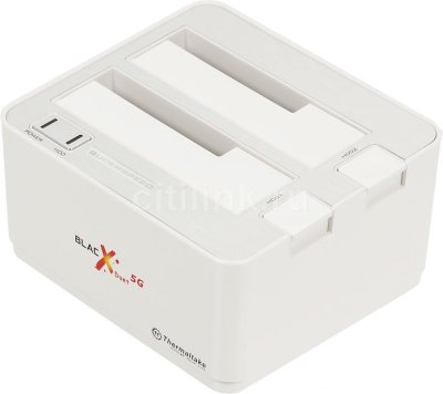   -  HDD 2.5"+3,5" Thermaltake BlacX Duet Snow Edition 5G ST0044E, SATA, USB3.0, White