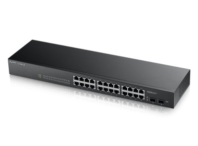    ZyXEL GS1900-24   Gigabit Ethernet  24  RJ-45  2 SFP