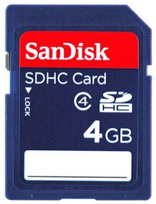    SanDisk SDHC 4Gb Class 4 Ultra II