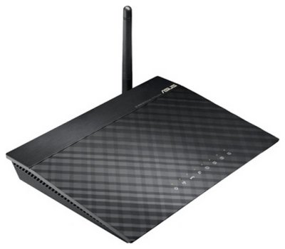    ASUS RT-N12 VP WiFi Router (WLAN 300Mbps, 802.11bgn+4xLAN RG45 10/100+1xWAN) 2x ext Antenna