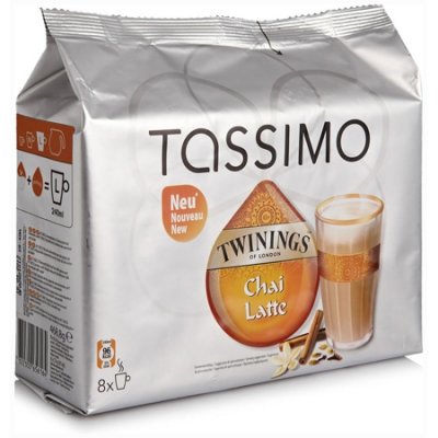    - Tassimo   Twinings Chai Latte  , 8 