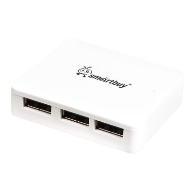    USB SmartBuy SBHA-6000-W USB 4 ports White