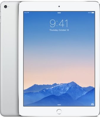    APPLE iPad Air 2 128Gb Wi-Fi Silver MGTY2RU/A (A8X/2048Mb/128Gb/Wi-Fi/Blue