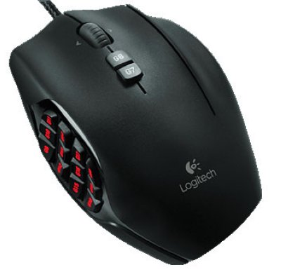      Logitech G600 MMO Gaming Mouse Black USB