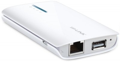    TP-LINK (TL-MR3040) Portable 3G/3.75G Wireless N Router (1UTP 10/100Mbps, 802.11b/g/n, 150Mbp