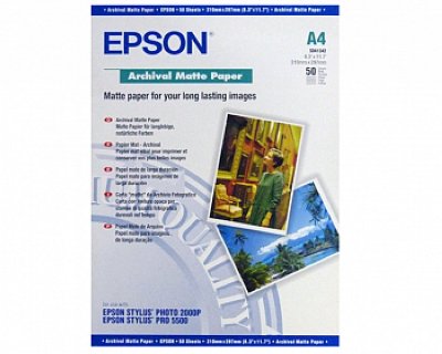    Epson Archival Matter Paper C13S041342