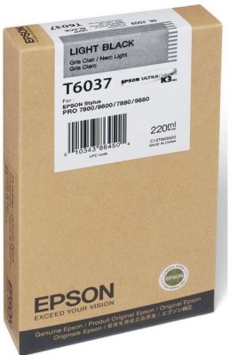   T603700 EPSON   -  Stylus Pro 7800/9800, (220ml)