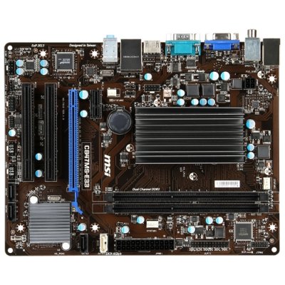     MSI C847MS-E33 (Celeron 847 CPU onboard) (RTL) (Intel NM70) SVGA+HDMI GbLAN SATA M