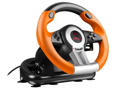   Speedlink DRIFT O.Z. Racing Wheel Black-Orange SL-6695-BKOR-01