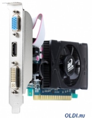    2Gb (PCI-E) Inno3D GT610 c CUDA (GFGT610, GDDR3, 64 bit, HDCP, VGA, DVI, HDMI, Retail)