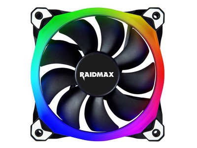    Raidmax NV-R120B RGB 120x120x25mm